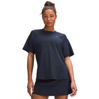 lululemon丨Back Vent女士运动后背通风款 T 恤防晒速干 LW3HL9S 海军蓝 M /8