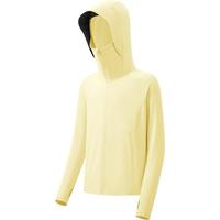 蕉下儿童防晒服外套披风男女童凉感透气防晒AL413布丁黄 160 【面罩升级】布丁黄