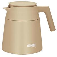 THERMOS 膳魔师 保温杯大容量男女士咖啡杯分享保温壶720mlTTF-720 CL 奶咖色 720ml