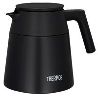 膳魔师（THERMOS）保温杯男女士咖啡杯分享保温壶下午茶720ml TTF-720 BK  黑色 720ml 陶瓷涂层