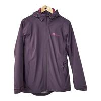 Jack Wolfskin狼爪冲锋衣女秋冬款户外登山徒步防风防水防泼水旅游三合一冲锋衣 2042/葡萄紫 S