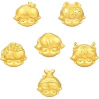 周生生泡泡玛特DIMOO串珠 潮玩黄金转运珠 单颗定价 95252C梦境