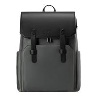 Samsonite/新秀丽 大容量 男士双肩包 墨绿色