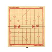 京东京造 象棋实木中国象棋套装 折叠便携防水棋盘成人益智桌游 中号 实木象棋-中号31*35cm