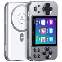 remax睿量【游戏充电二合一】掌上游戏机磁吸充电宝Magsafe无线快充迷你移动电源复古经典街机掌机