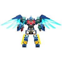 奥迪双钻 量子战队变形机甲量子战神双重变形机器人25cm男孩玩具 单体变形量子战神（双形态25cm）