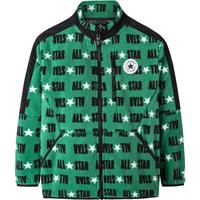 Converse 匡威童装男女童梭织夹克秋冬儿童休闲加绒上衣外套 群青绿 110 /52 【身高98-104cm】