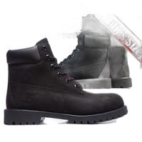 Timberland 添柏岚 12907 6英寸经典大黄靴 黑色 37码 女鞋