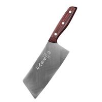 十八子作 厨房刀具菜刀家用 切肉切片刀切菜刀 阳江十八子菜刀厨房 溢彩小切刀【1809-B1】
