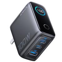 Anker 100W快充 充电器数据线套装  线充套装 多口 深灰 100W