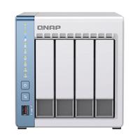 威联通（QNAP）TS-464C 四核心处理器8G内存8T容量网络存储服务器内置双M.2插槽NAS手机扩容（希捷酷狼4T*2）