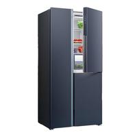 西门子 BCD-550W(KT575691AC) 超氧零度保鲜 对开三门冰箱 550L 湖蕴蓝
