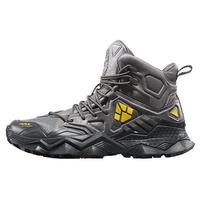 RAX保暖登山鞋男耐磨沙漠鞋爬山鞋中高帮户外男鞋登山靴履徒步鞋 灰色 43