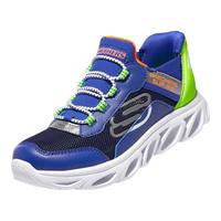 Skechers斯凯奇童鞋男童运动鞋小白鞋休闲中大童跑步鞋405273L 【透气】男款/蓝色/多彩色/RYMT 38