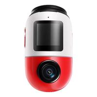 70迈70迈云台行车记录仪X800哨兵模式 4k超高清黑光夜视360全景一体 精灵红+512G 送公仔 双镜头