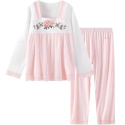 英氏 女童家居服 国风家居服套装