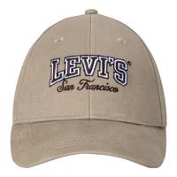 LEVI'S李维斯童装棒球帽中性帽男女童鸭舌帽百搭遮阳帽 单宁棕 8/20
