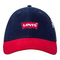 LEVI'S李维斯儿童棒球帽春秋男女童遮阳帽大小童鸭舌帽 深靛蓝 8/20