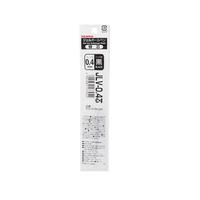 日本ZEBRA斑马JLV-0.5速干中性笔芯JJZ33/JJZ49考试用JRV0.5黑色水笔替芯 黑色0.4 五支装
