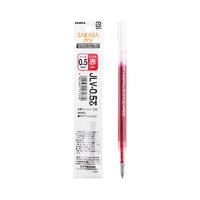 日本ZEBRA斑马JLV-0.5速干中性笔芯JJZ33/JJZ49考试用JRV0.5黑色水笔替芯 红色0.5 十支装