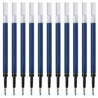 三菱 三菱铅笔 uni-ball UMR-05S按动笔芯0.5mm中性笔蓝黑色替芯 适用签字笔小浓芯ONE UMN-S-05系列 10支 0.5mm 蓝黑色 10支
