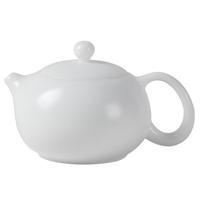 金镶玉素烧冰种西施壶 家用茶壶陶瓷喝茶泡茶壶功夫茶具 白露