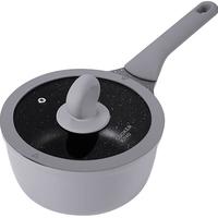 炊大皇(COOKER KING) 奶锅不粘锅汤锅泡面锅煮奶锅宝宝辅食锅电磁燃气煤气灶明火通用 星空灰不粘奶锅 18cm