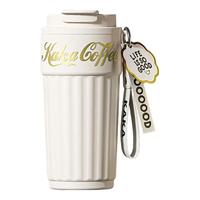 ROYALLOCKE 保温杯咖啡杯316不锈钢便携车载保冷水杯男女士杯子 白色550ML