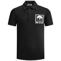 范思哲Versace Jeans Couture男士印花POLO衫
