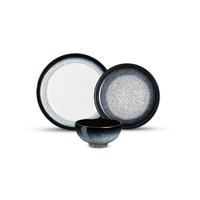 丹碧(Denby)【黑露】denby英国创意陶瓷碗盘家用餐具套装礼盒 1人份餐具套装A款+礼盒