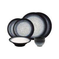 丹碧(Denby)【黑露】denby英国创意陶瓷碗盘家用餐具套装礼盒 2人份餐具A款7只