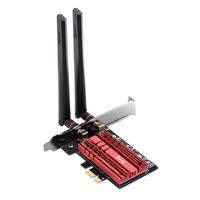 奋威（fenvi） AX210/AX200无线网卡WiFi6E电竞游戏双频5G千兆台式机PCIe蓝牙 FV-AXE3000R(双天线)