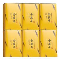傅司令特级金骏眉红茶 茶叶 蜜香型武夷山核心产区红茶罐装源头直发 武夷山金骏眉红茶6罐装600g