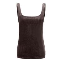 UR秋冬女装简约休闲气质方领修身背心UWM440030 灰紫