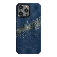 PITAKA 适用苹果iPhone15Pro手机壳W+山与星河艺术浮织凯夫拉MagSafe磁吸碳纤维纹超薄防摔男女款保护套
