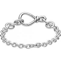 潘多拉（PANDORA）永恒符号手链925银不对称设计美好寓意小众简约 永恒符号 16cm