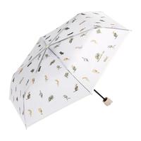 Wpc.雨伞透明萌宠伞日本小清新可爱时尚熊猫狗狗印花儿童男女士猫猫伞 折叠伞猫爪-丑猫PT-OM003C OF