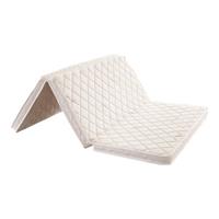 中伟椰棕床垫11cm可折叠榻榻米床垫席梦思宿舍家用1500*2000mm 11cm厚【羊绒面料+小黄棕】折叠