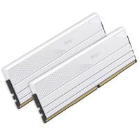 金百达（KINGBANK）48GB(24GBX2)套装 DDR5 6000 台式机内存条海力士M-die颗粒 星刃白 C28 