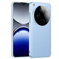 Freeson 适用OPPO Find X8手机壳素皮保护套 镜头全包防摔防刮外壳商务皮套 蓝色 Find X8-蓝色