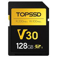 天硕（TOPSSD）高品质SD卡 v30专业相机内存卡 高速存储卡 v30sd卡 sd内存卡128g V30|128GB|入门|读速200MB/s