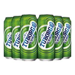嘉士伯 TUBORG 乐堡啤酒 拉格啤酒 500ml*12罐