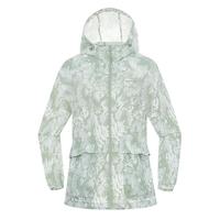 诺诗兰（NORTHLAND）原纱防晒衣25upf500+户外女士凉感抑菌透气轻薄皮肤衣外套 冰河绿印花色 M (165)