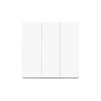 小米 智能开关（三开）接入米家 单火零火兼容 超长寿命 开关面板