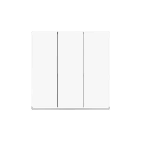 小米 XMS01CXS 智能开关 单零火兼容白色三开