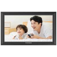 THOMSON汤姆逊15.6英寸电子相册显示屏触摸屏数码相框家用照片视频播放器横竖摆台纪念