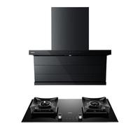 老板（Robam）【小黑翼D1P】顶侧双吸26大吸力7字型抽油烟机燃气灶烟灶套装27A15-D1P+51B0A天然气【套装商品】