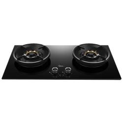 美的 JZT-QD529 5.2kW大火力 双灶嵌入式燃气灶 天然气