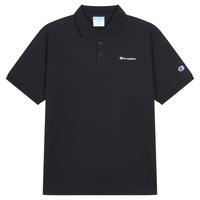 Champion【品牌】春夏男女款凉感T恤刺绣草写短袖POLO衫logo