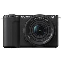 国家补贴：索尼 精准对焦 半画幅微单相机+标准镜头  单头套机 黑色